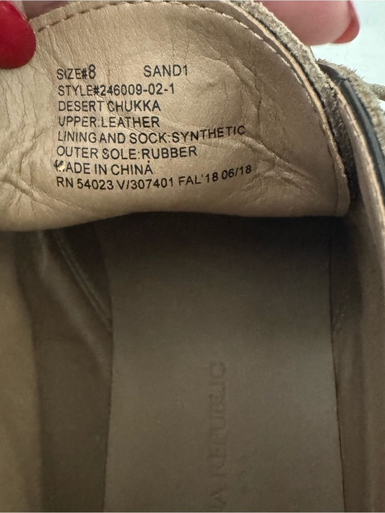 Banana Republic Men\'s Size 8 Desert Chukka Boots Suede Business Casual Everyday main image 6